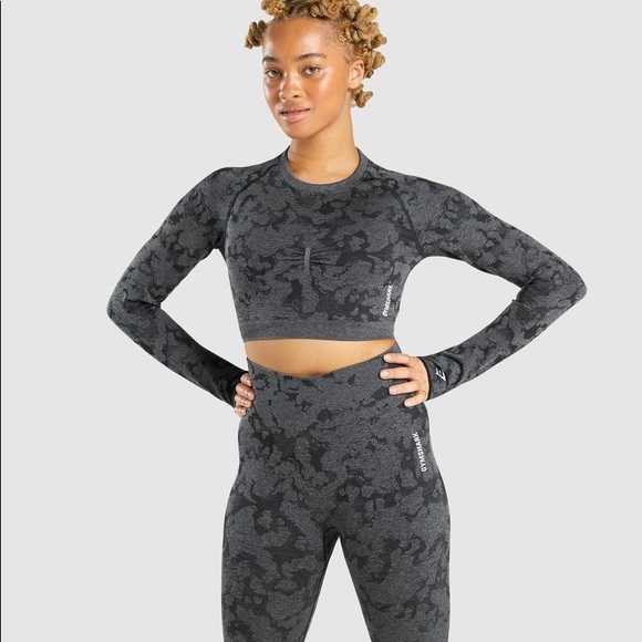 Gymshark adapt camo long sleeve - Picture 1 of 4